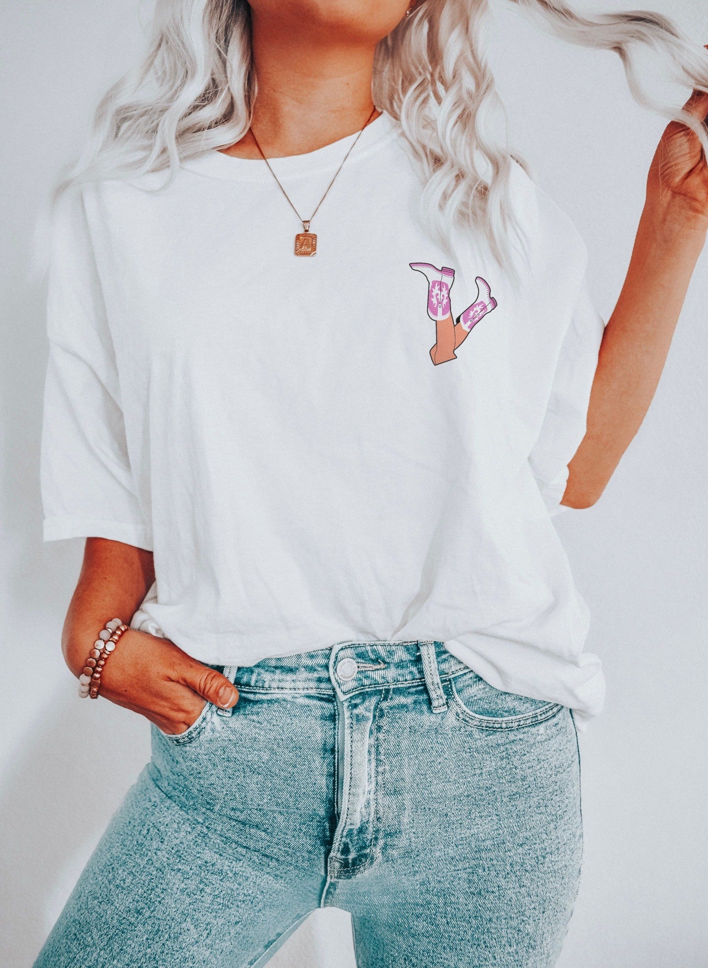 90's Country Music Cassette Tape Oversized Tee