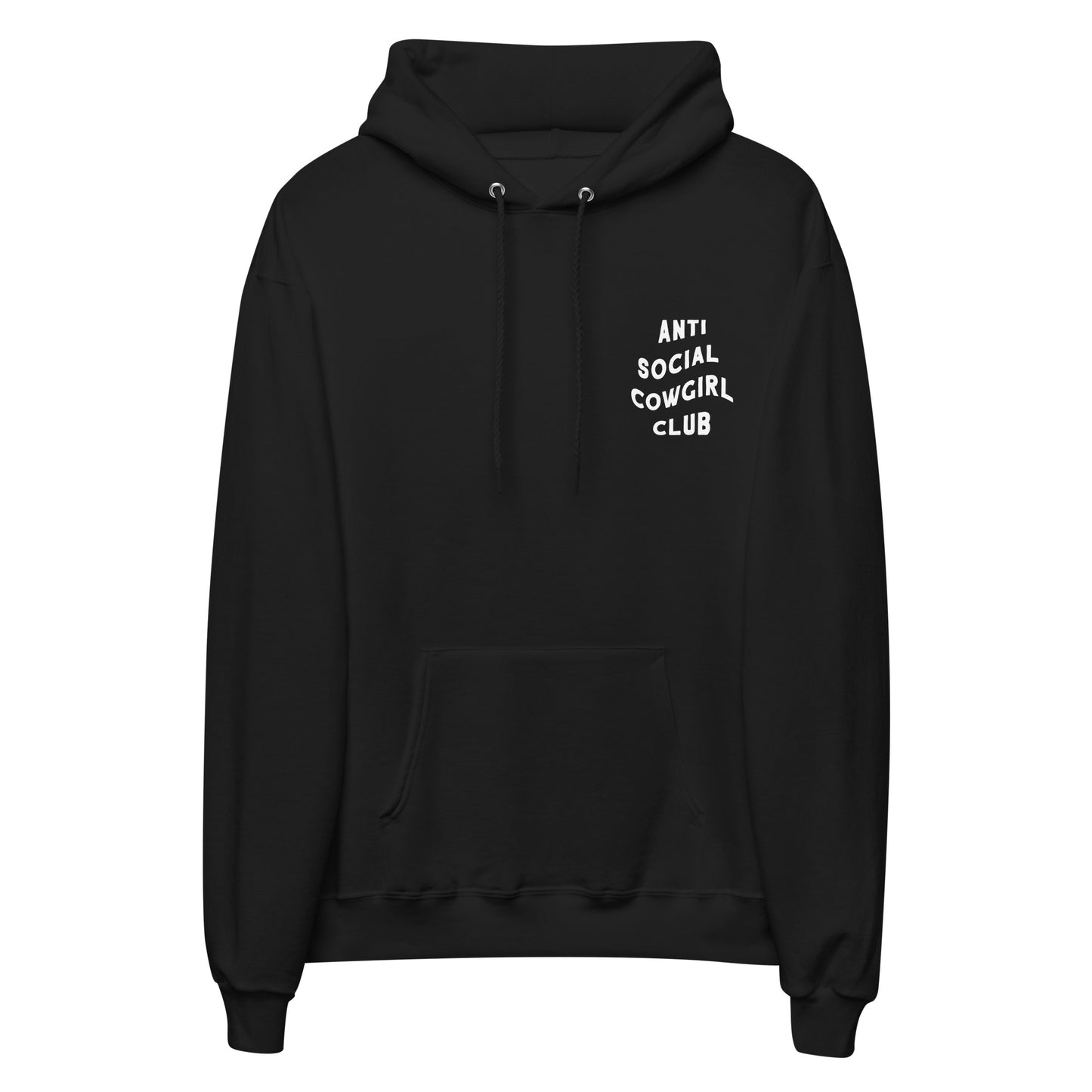 Anti Social Cowgirl Club Unisex Fleece Hoodie