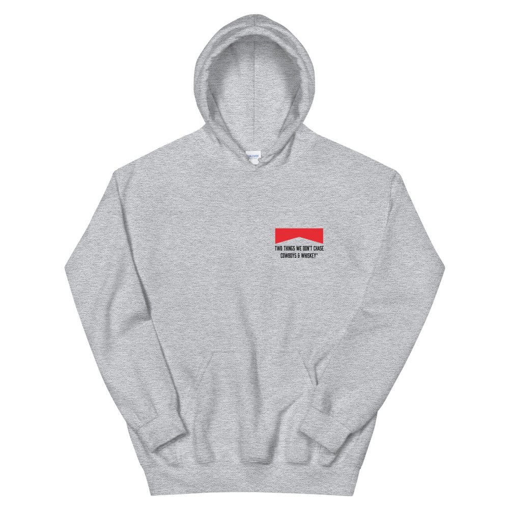 Two Things We Don't Chase Cowboys & Whiskey* Hoodie