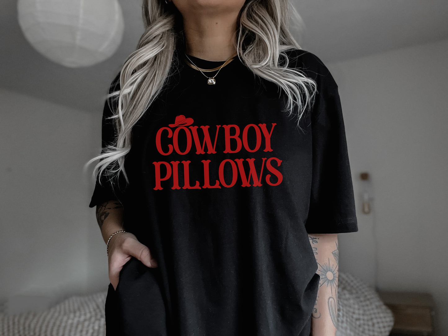 Cowboy Pillows Tee