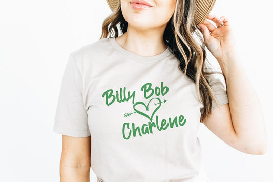 Billy Bob & Charlene Short-Sleeve Tee