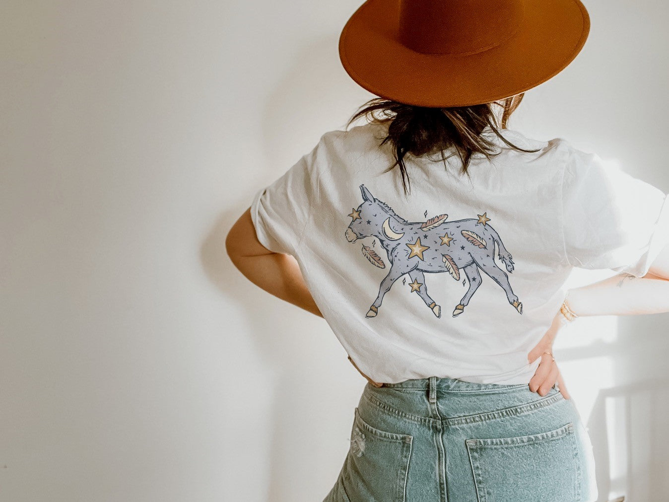 Feathered Donkey Tee