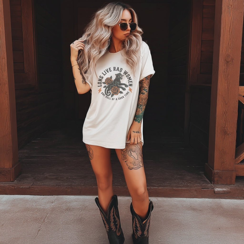 Long Live Rad Women Vintage Tee