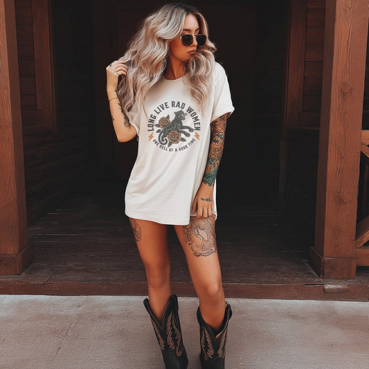 Long Live Rad Women Vintage Tee