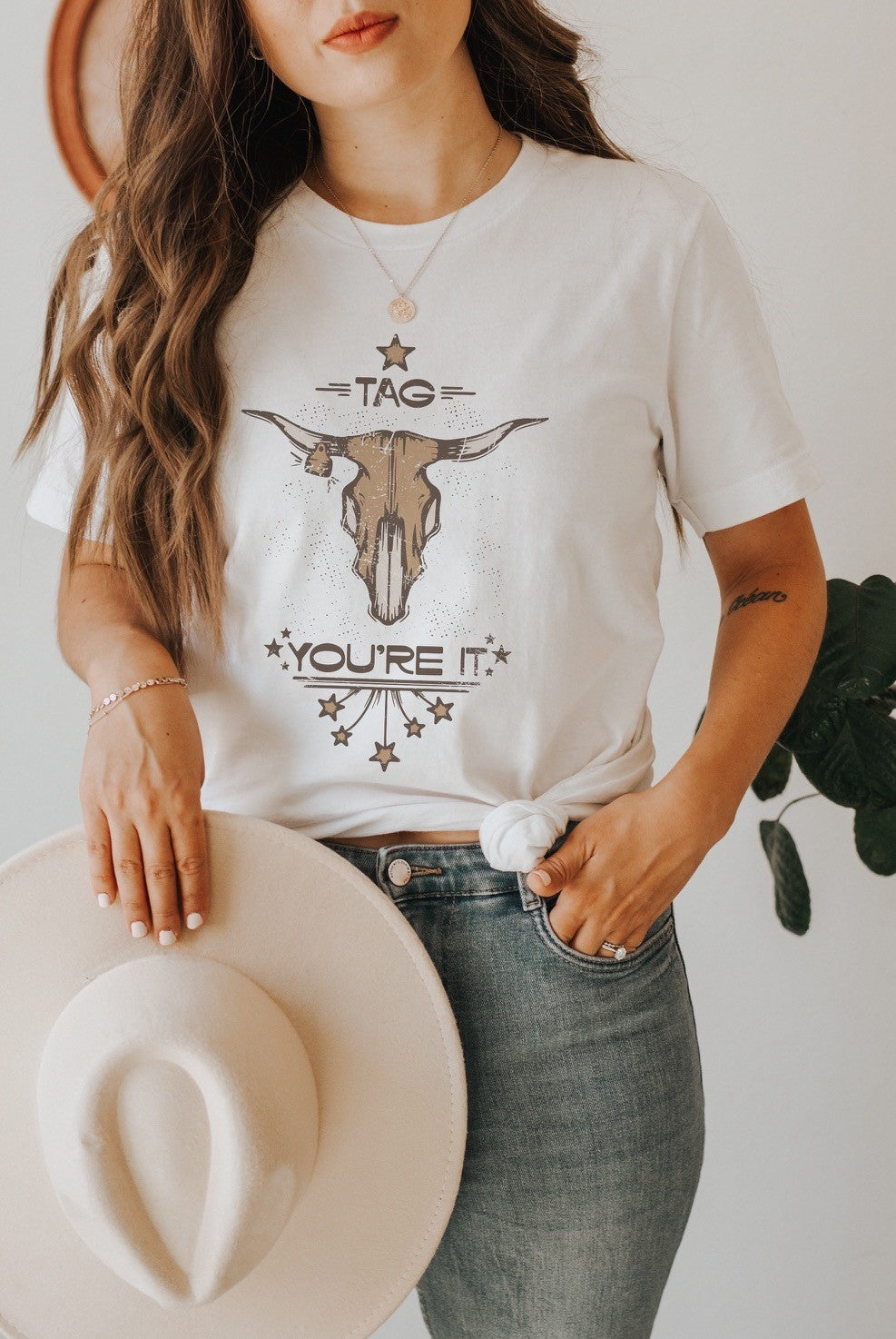 Tag You're It Steer Short-Sleeve Unisex T-Shirt