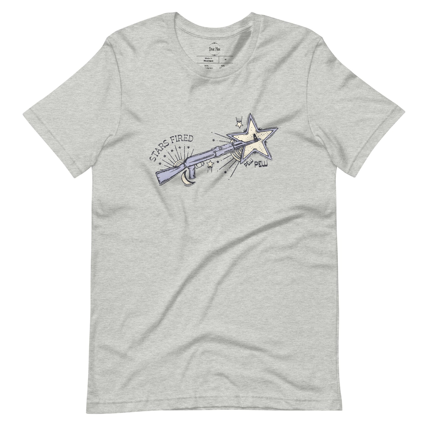 Stars Fired Pew Pew Tee