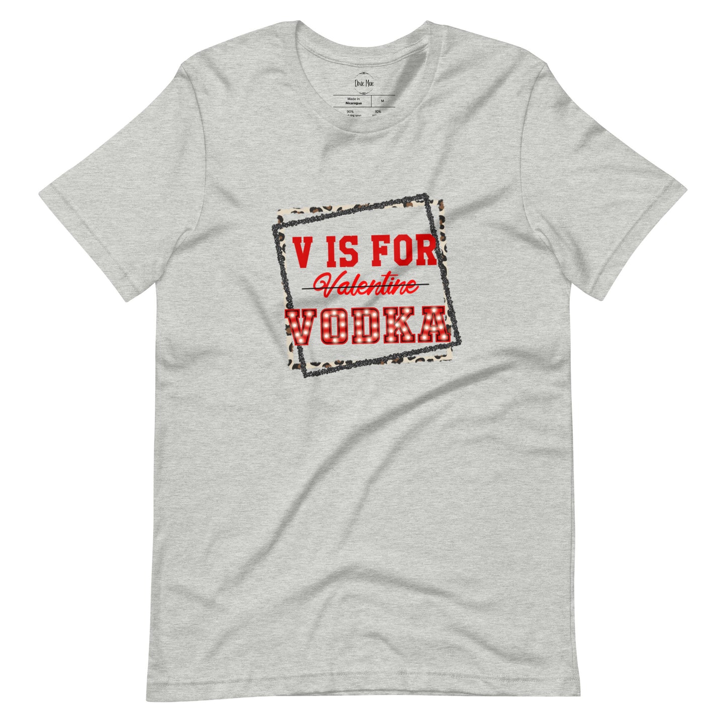 V is for Vodka Valentine's Day Tee