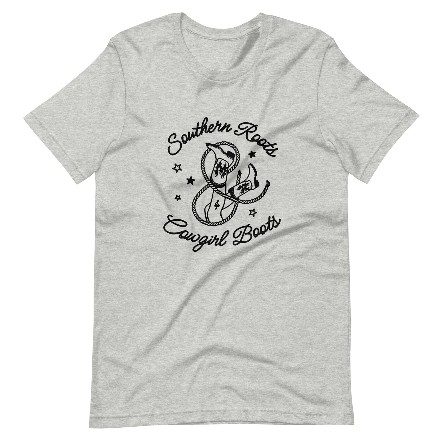 Southern Roots Cowgirl Boots Tee