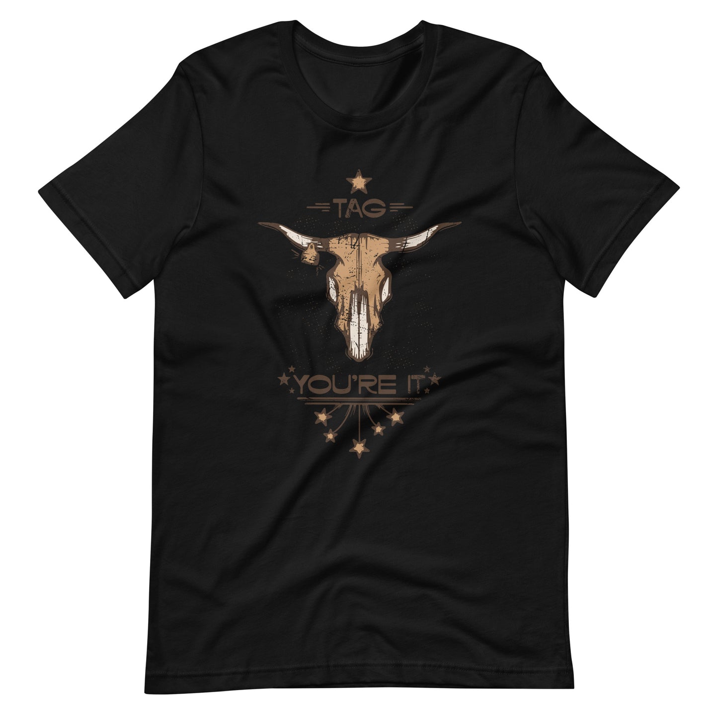 Tag You're It Steer Short-Sleeve Unisex T-Shirt