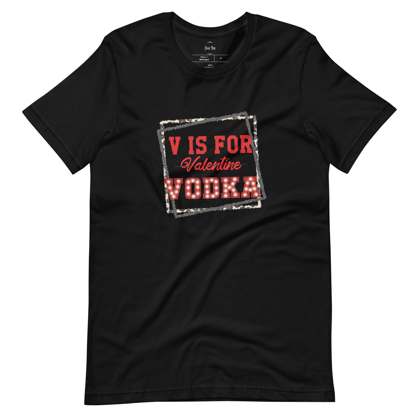 V is for Vodka Valentine's Day Tee