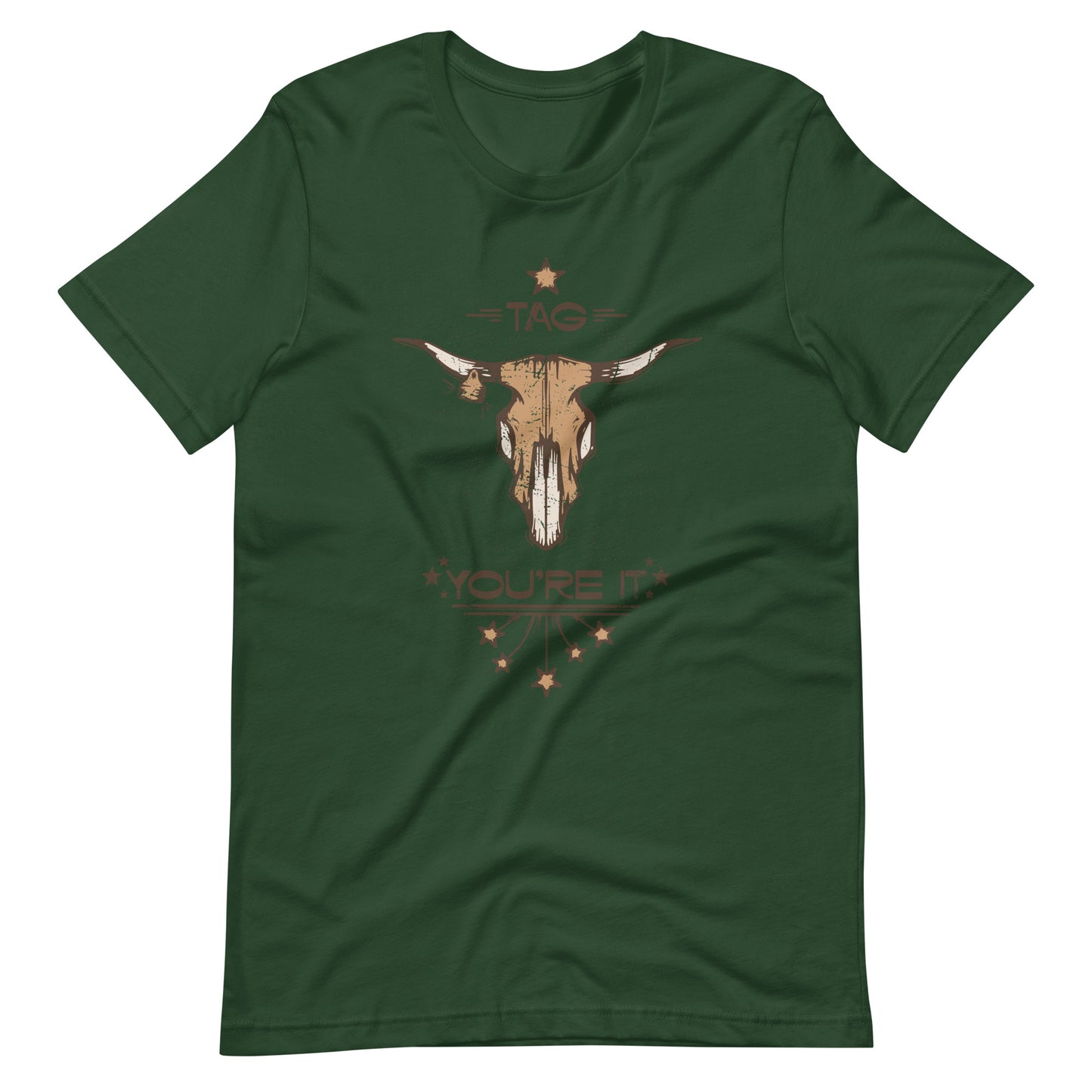 Tag You're It Steer Short-Sleeve Unisex T-Shirt