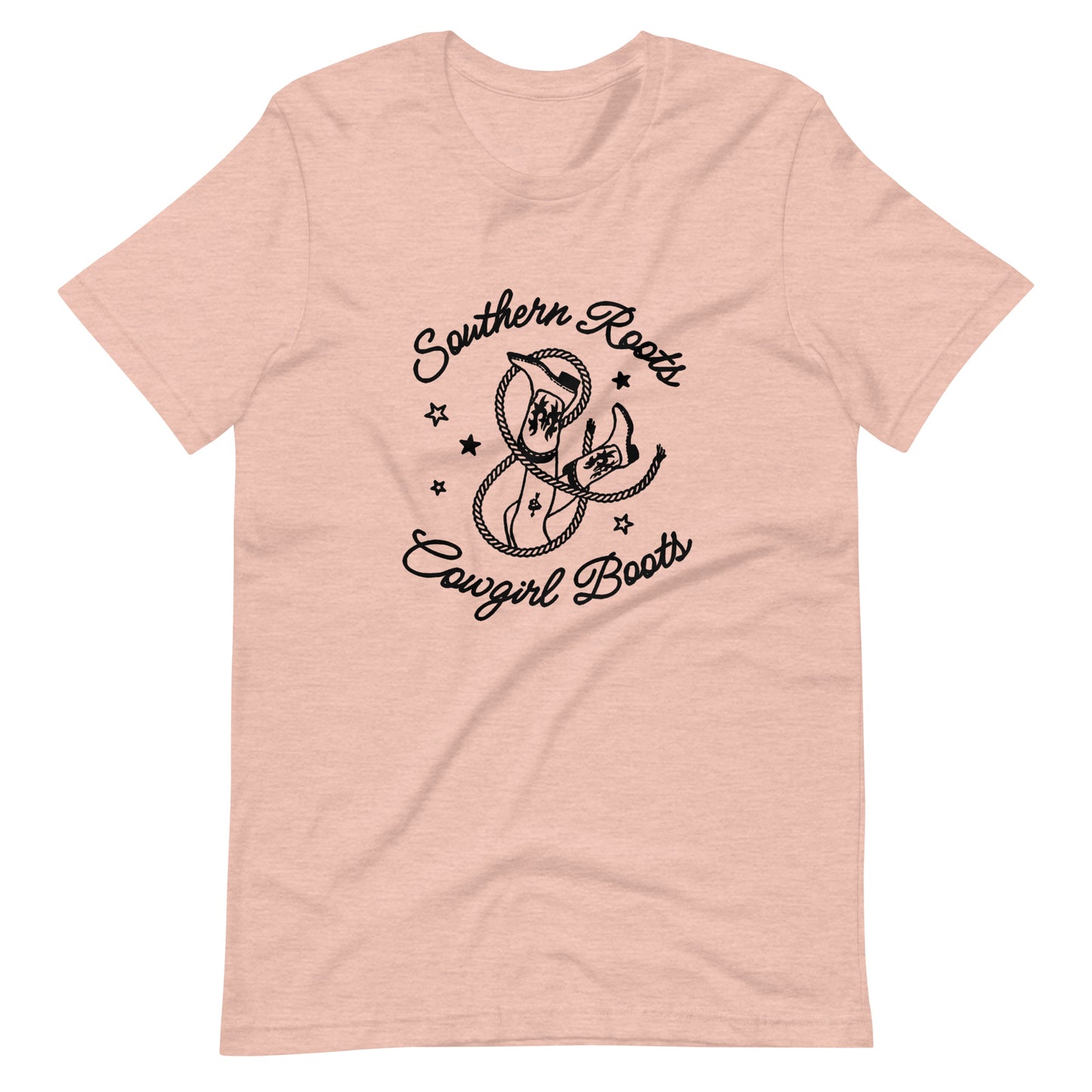 Southern Roots Cowgirl Boots Tee