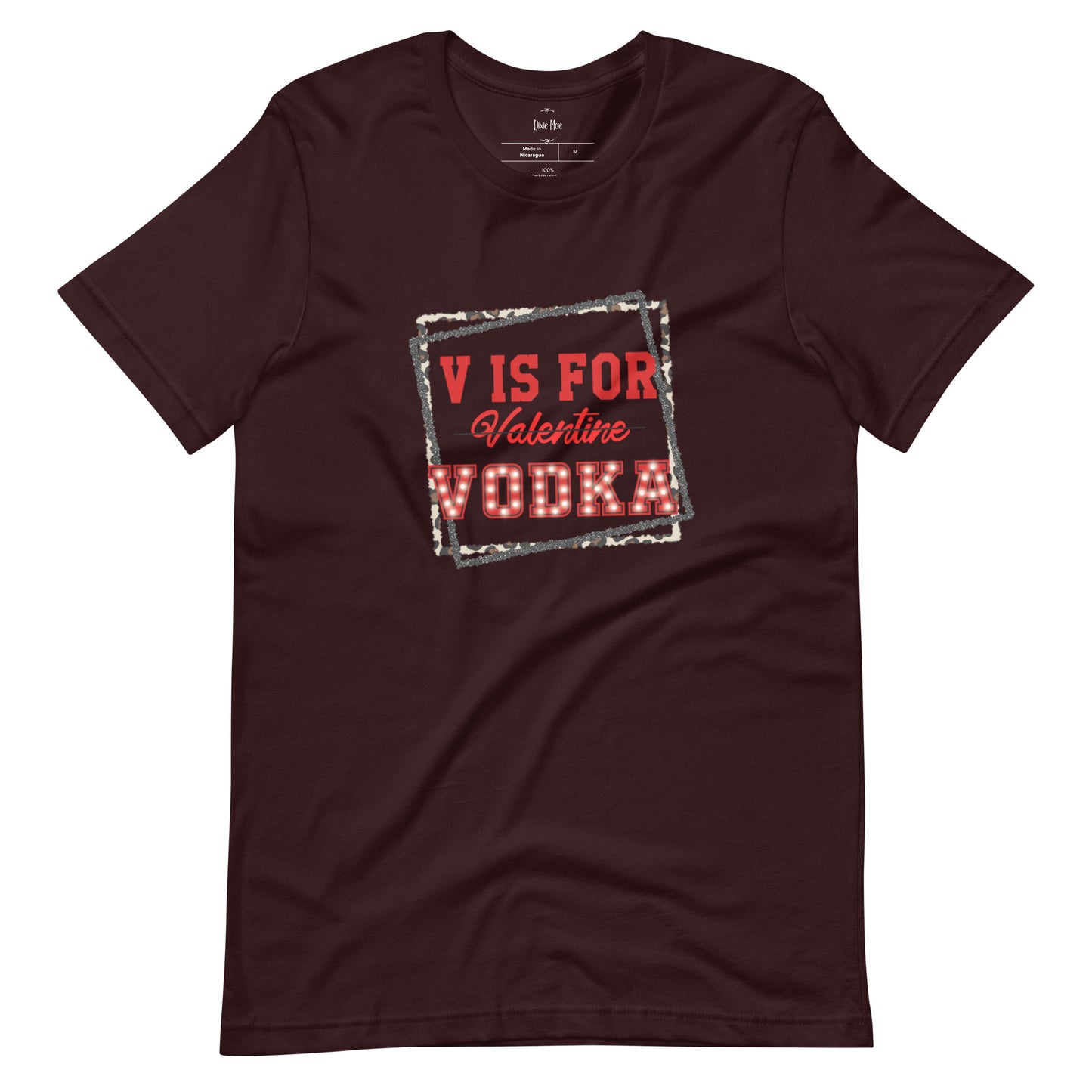 V is for Vodka Valentine's Day Tee