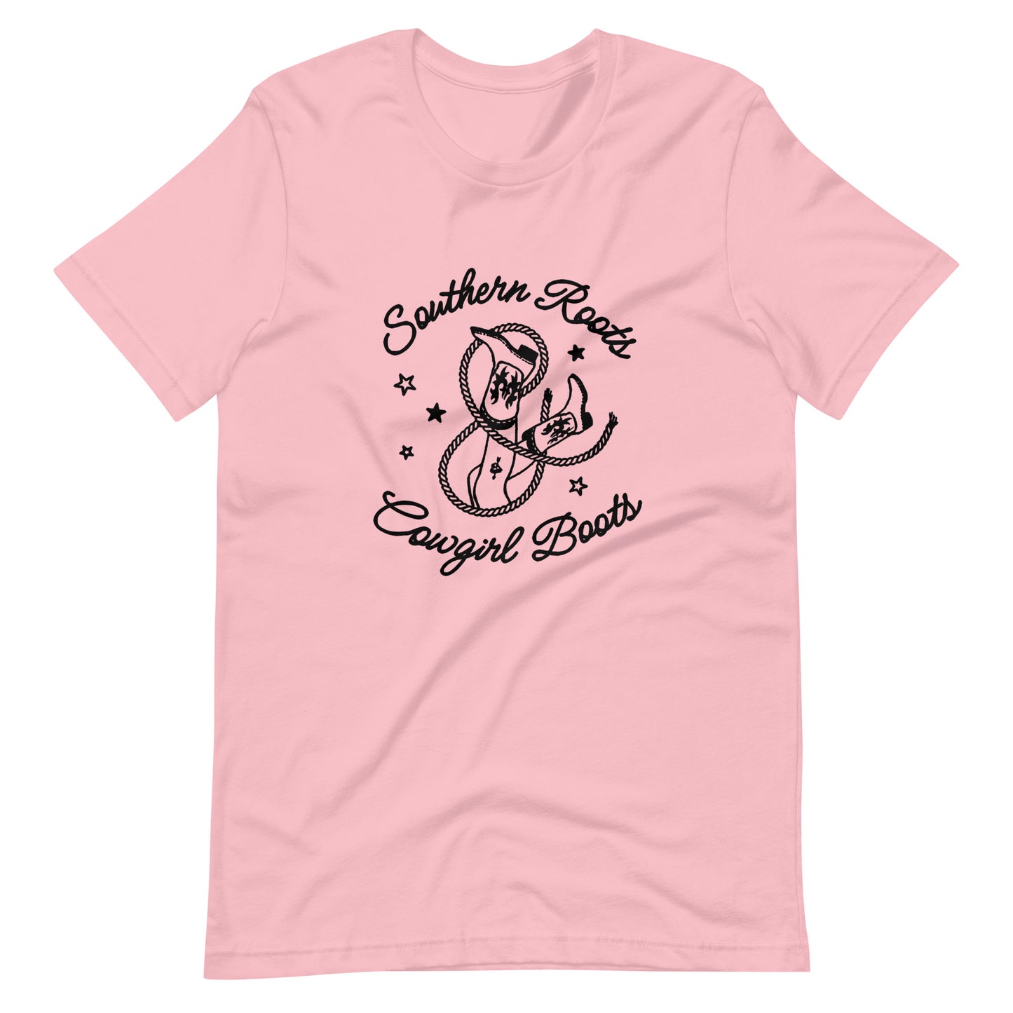 Southern Roots Cowgirl Boots Tee