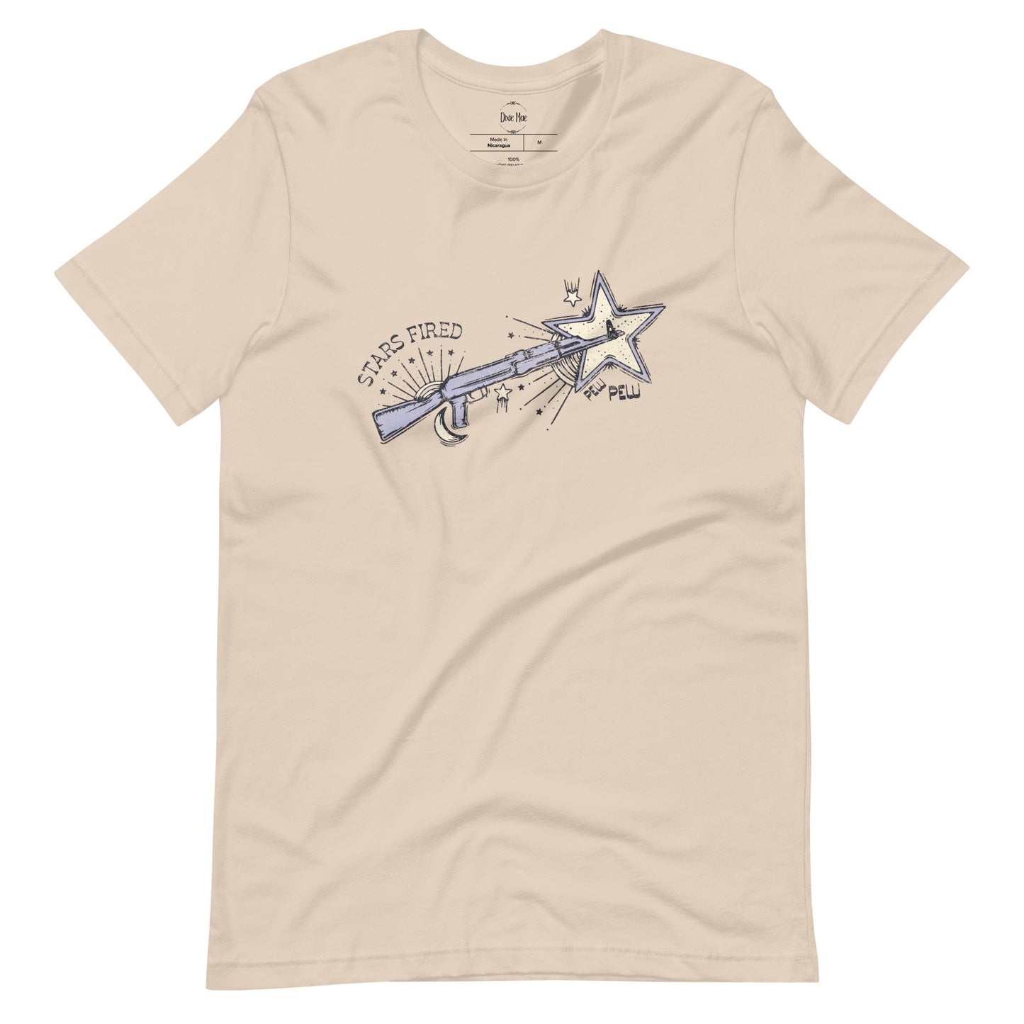 Stars Fired Pew Pew Tee