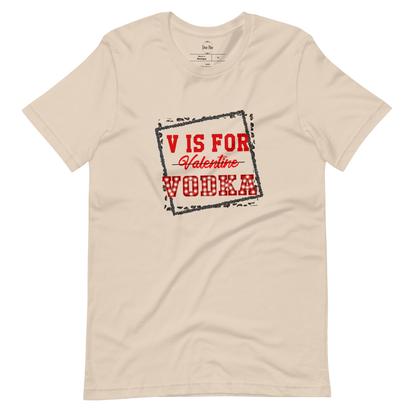 V is for Vodka Valentine's Day Tee