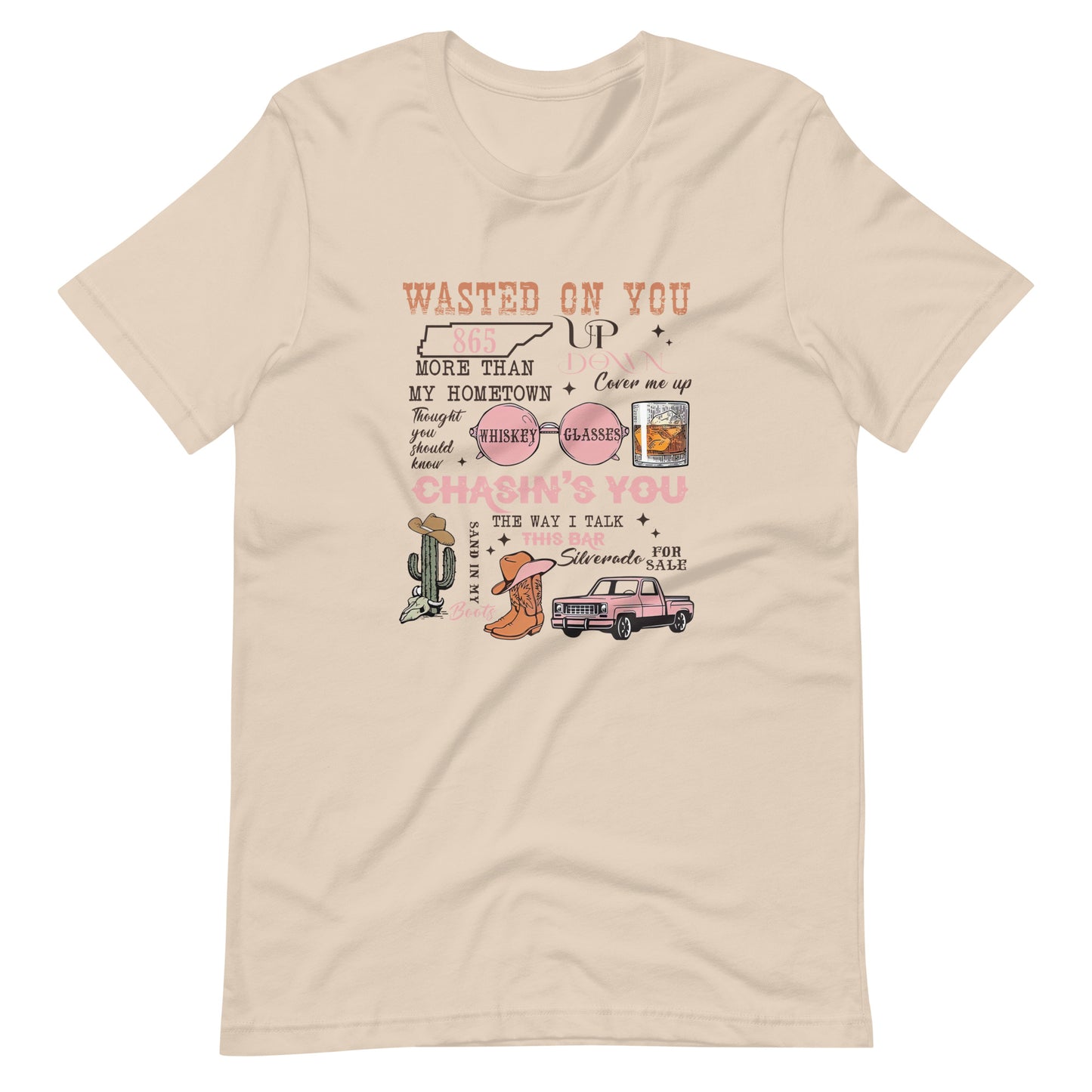 Wasted Whiskey Drinking Unisex Tee