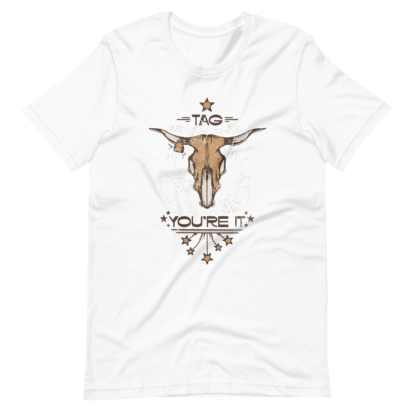 Tag You're It Steer Short-Sleeve Unisex T-Shirt