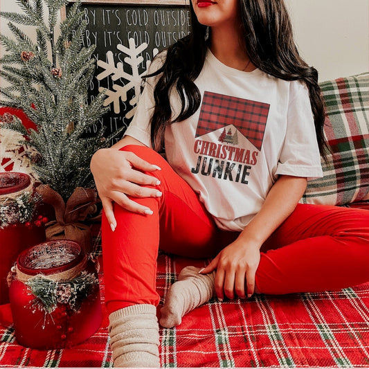 Christmas Junkie Tee